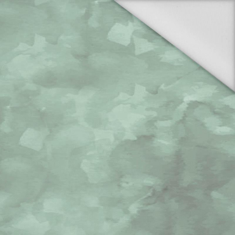 CAMOUFLAGE pat. 2 / modern mint  - Waterproof woven fabric