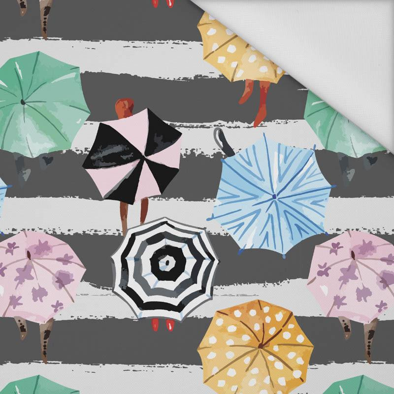 UMBRELLAS ON CROSSWALK - Waterproof woven fabric