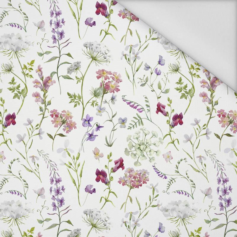 PASTEL FLOWERS - Waterproof woven fabric