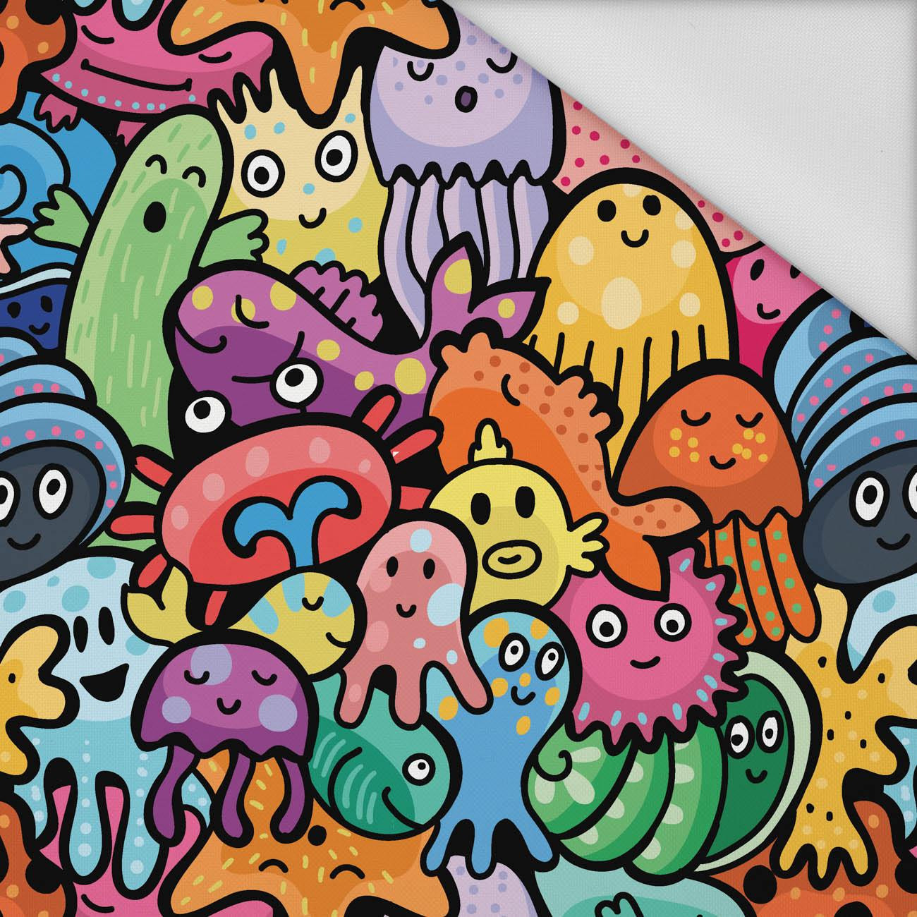 MONSTERS - Waterproof woven fabric