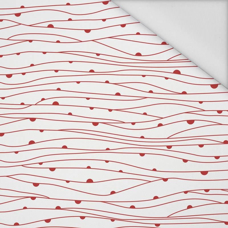 VALENTINE'S DEW / white (VALENTINE'S MIX) - Waterproof woven fabric