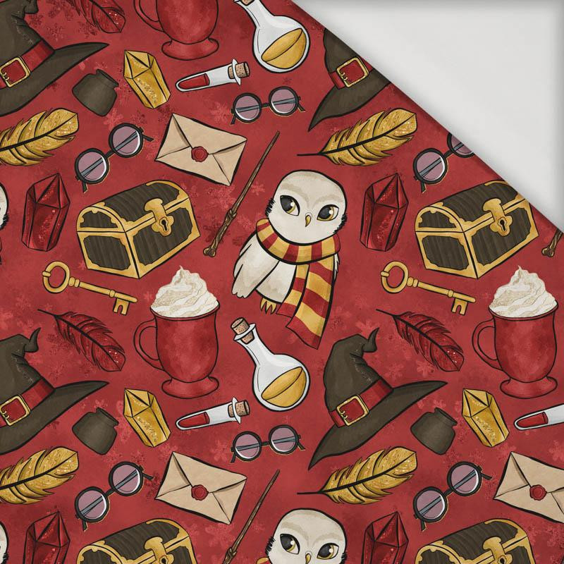 MAGIC MIX PAT. 2 (MAGIC SCHOOL) / red - Viscose jersey