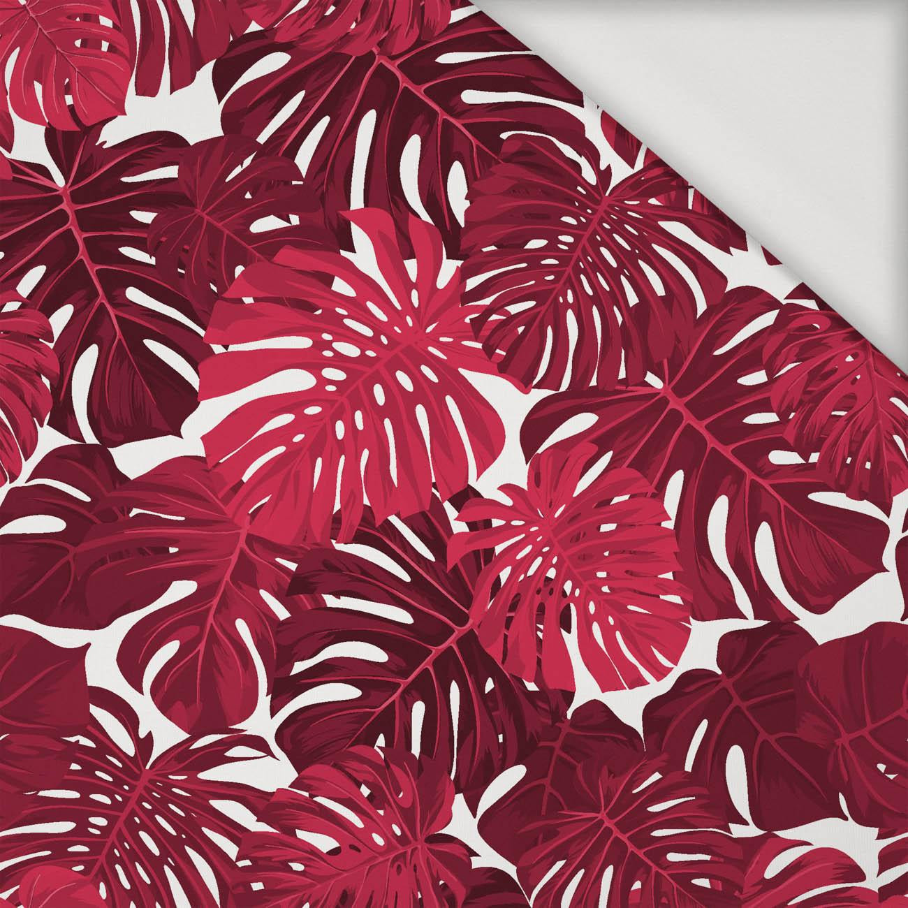 MONSTERA 2.0 / viva magenta - Viscose jersey