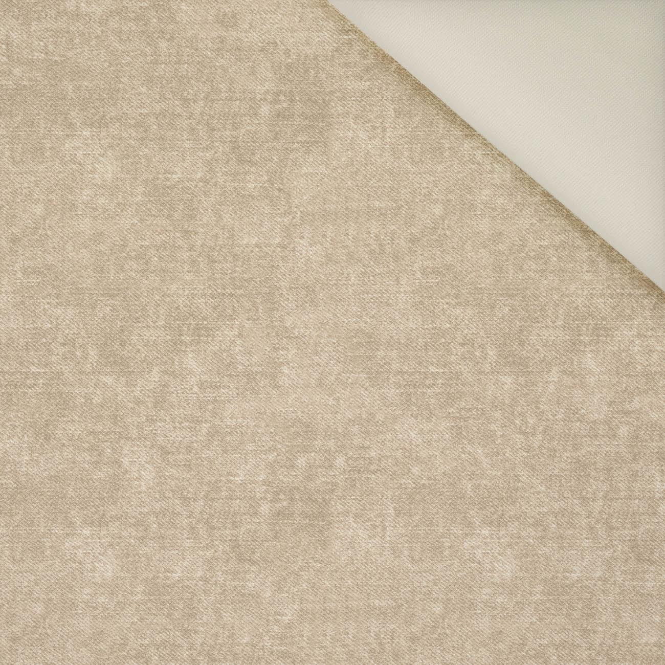 ACID WASH BEIGE- Upholstery velour 