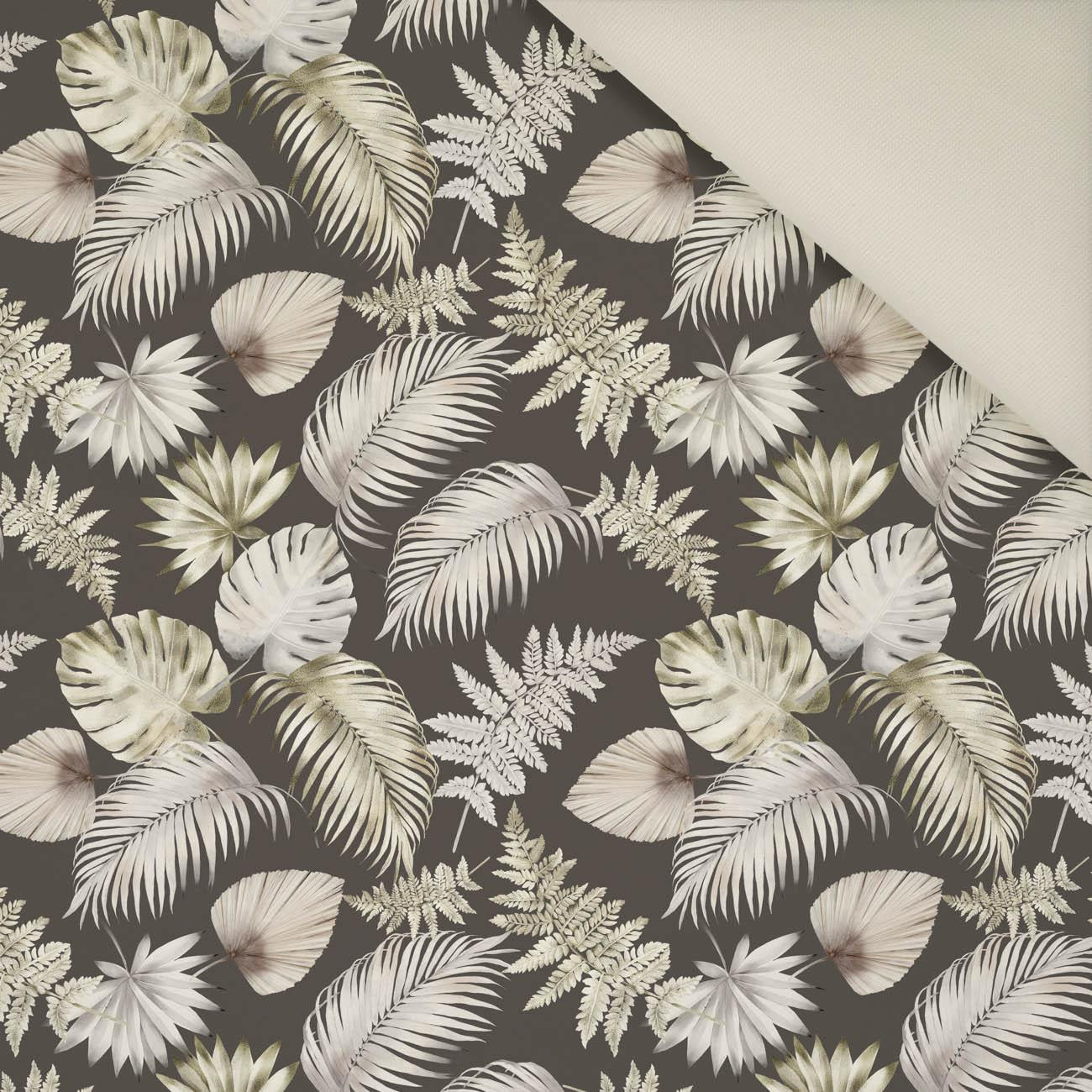 TROPICAL LEAVES- Upholstery velour 