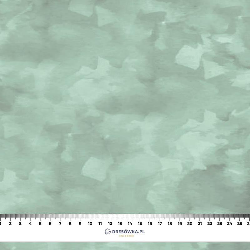 CAMOUFLAGE pat. 2 / modern mint  - Cotton woven fabric