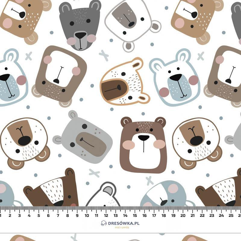 BEARS (CITY BEARS) - Cotton muslin