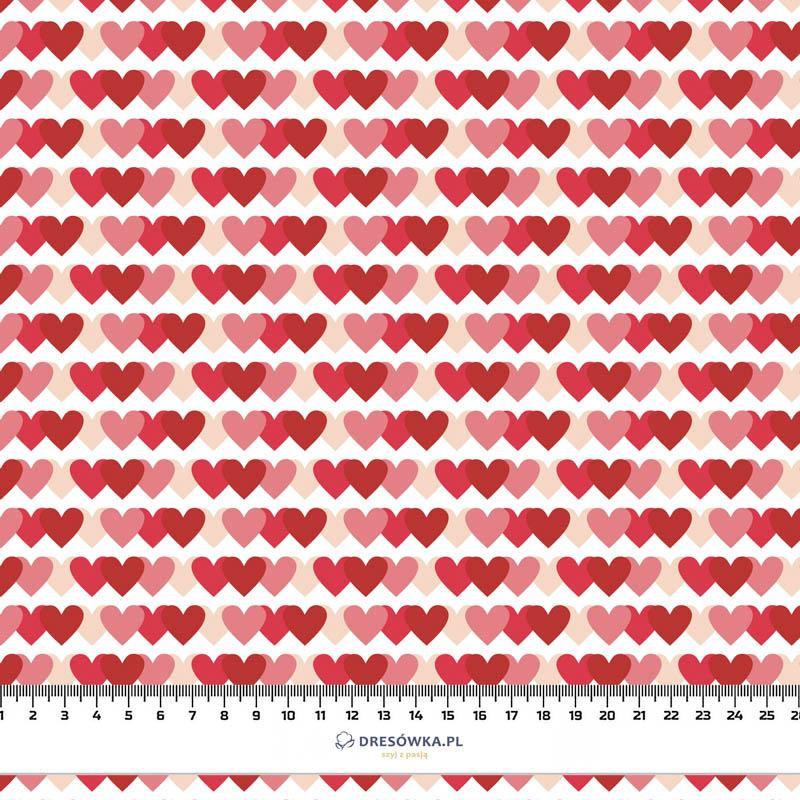 VALENTINE'S HEARTS pat. 3 / white (VALENTINE'S MIX)