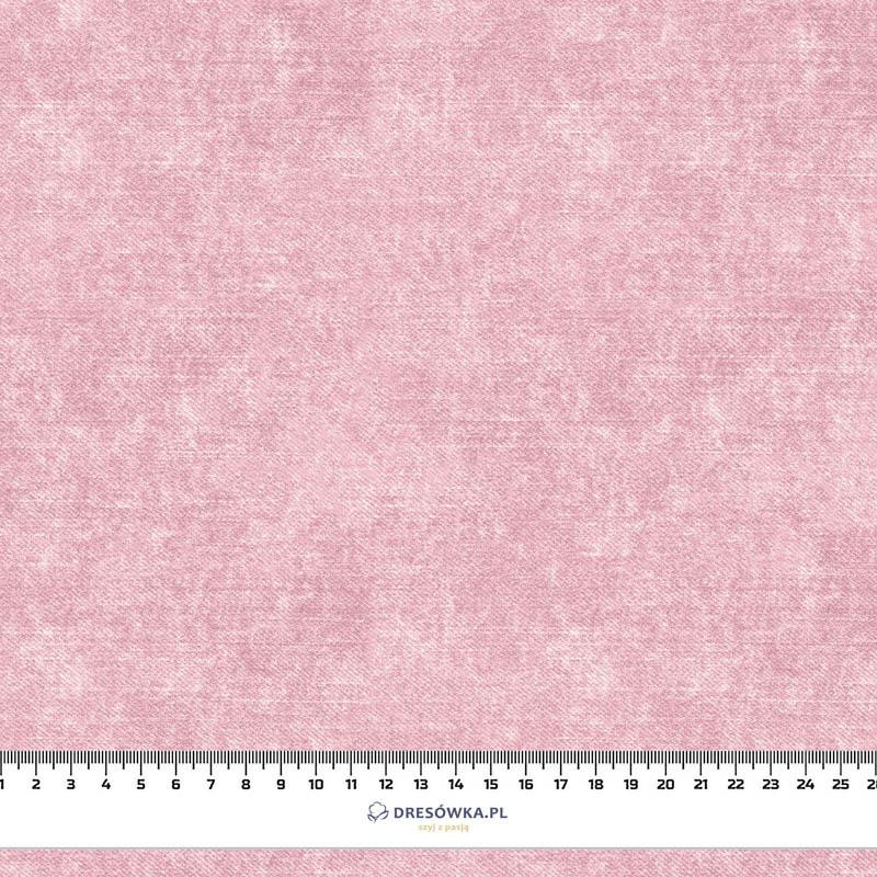 ACID WASH / ROSE QUARTZ - Cotton woven fabric