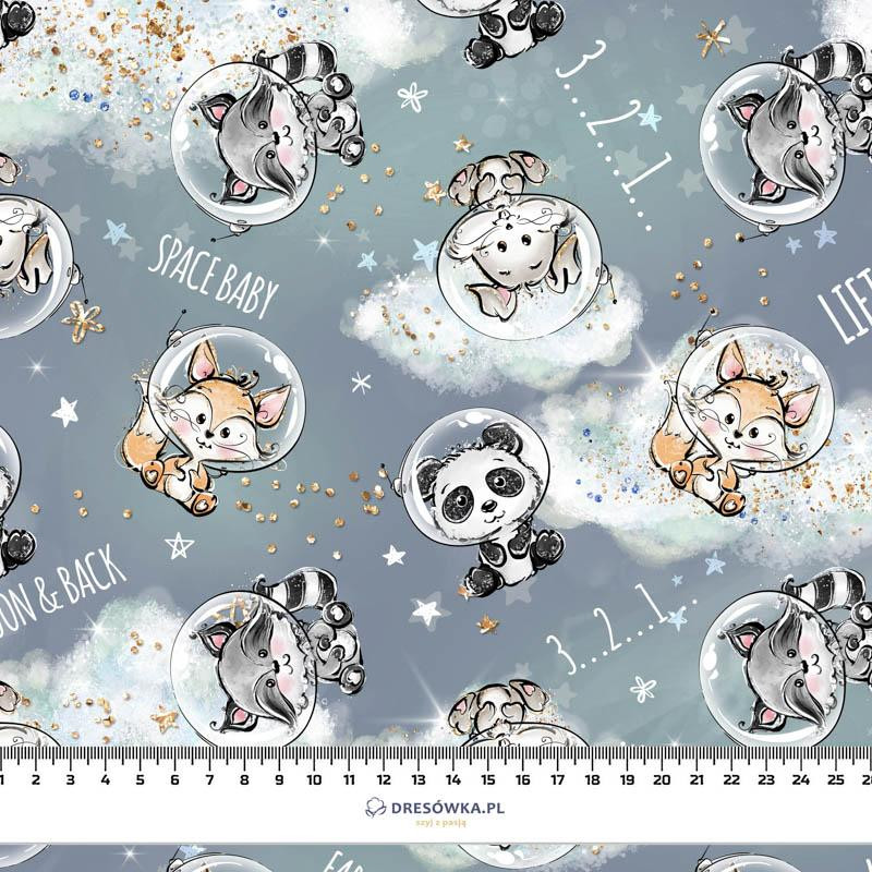 SPACE CUTIES pat. 11 (CUTIES IN THE SPACE) - Cotton woven fabric