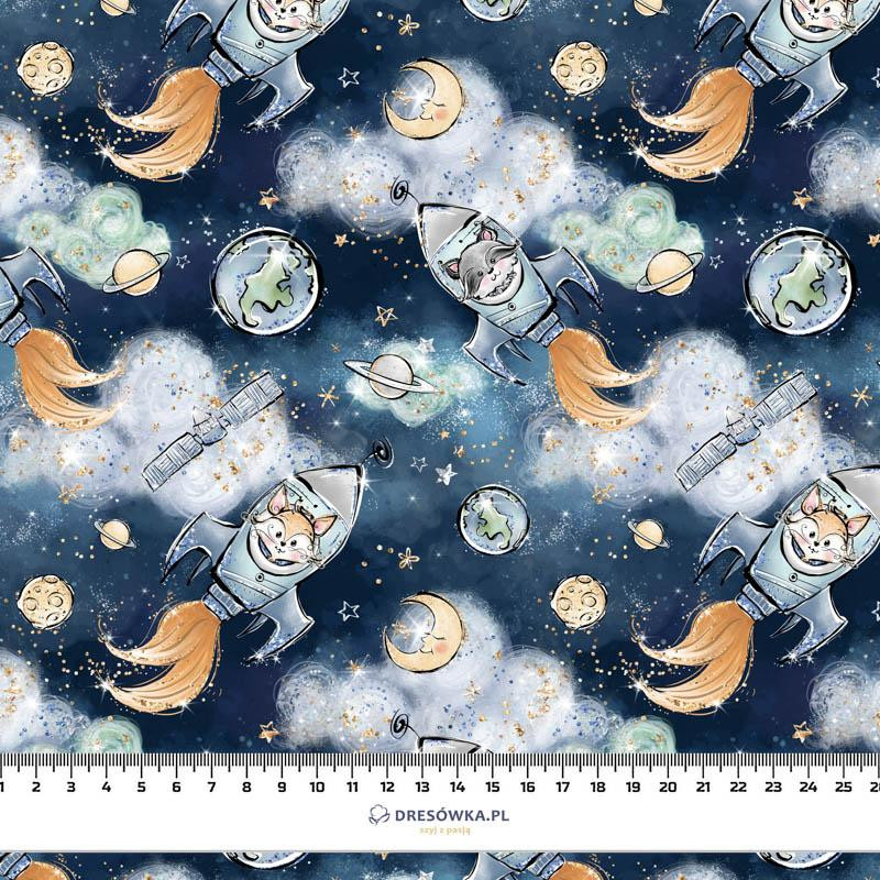 SPACE CUTIES pat. 1 (CUTIES IN THE SPACE) - Cotton woven fabric