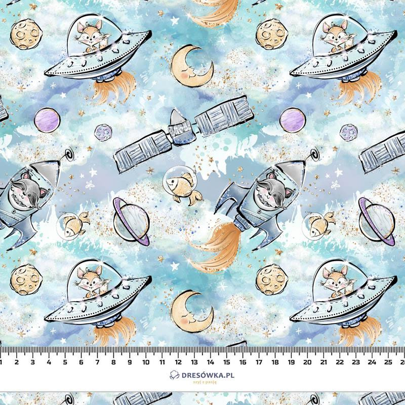 SPACE CUTIES pat. 5 (CUTIES IN THE SPACE) - Cotton woven fabric