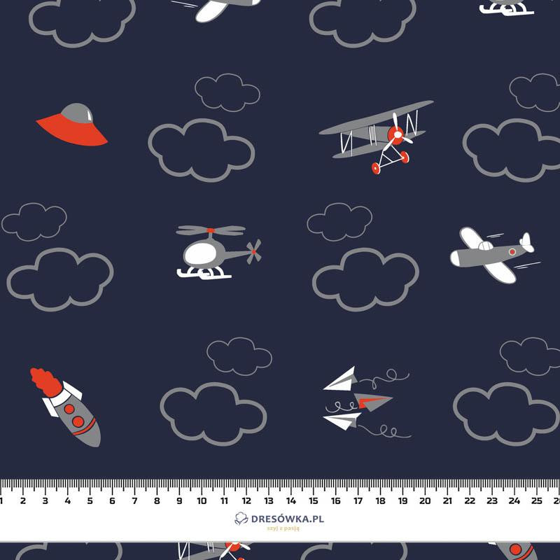 PLANES (PLANES) / navy  - Waterproof woven fabric