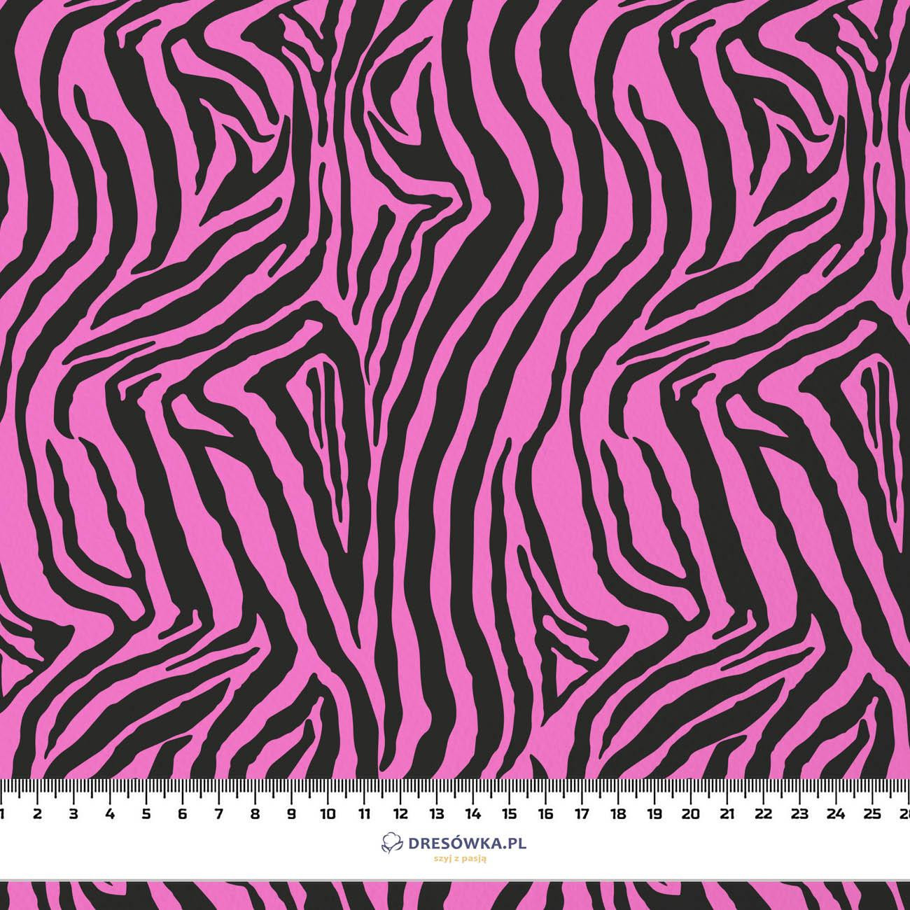 NEON ZEBRA PAT.1  - single jersey with elastane 