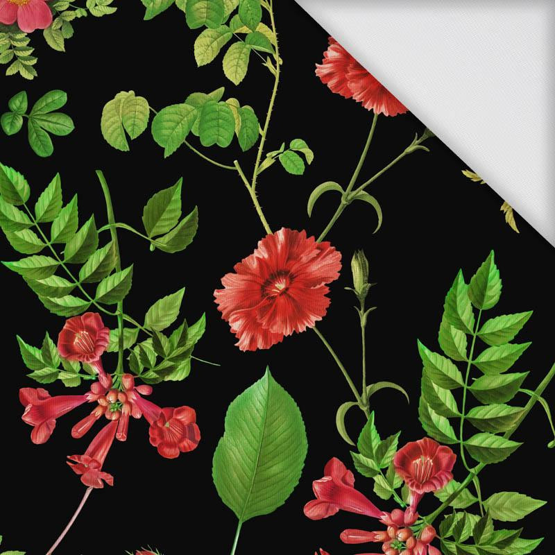 RED GARDEN (PARADISE GARDEN)  - Woven fabric for outdoor curtains