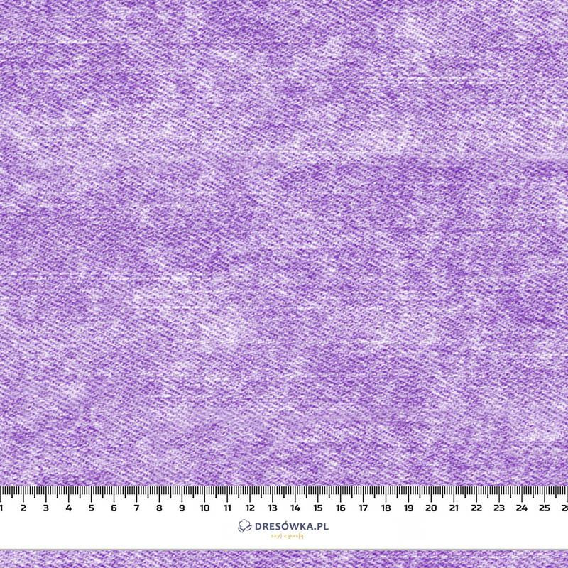 VINTAGE LOOK JEANS (purple)- Upholstery velour 