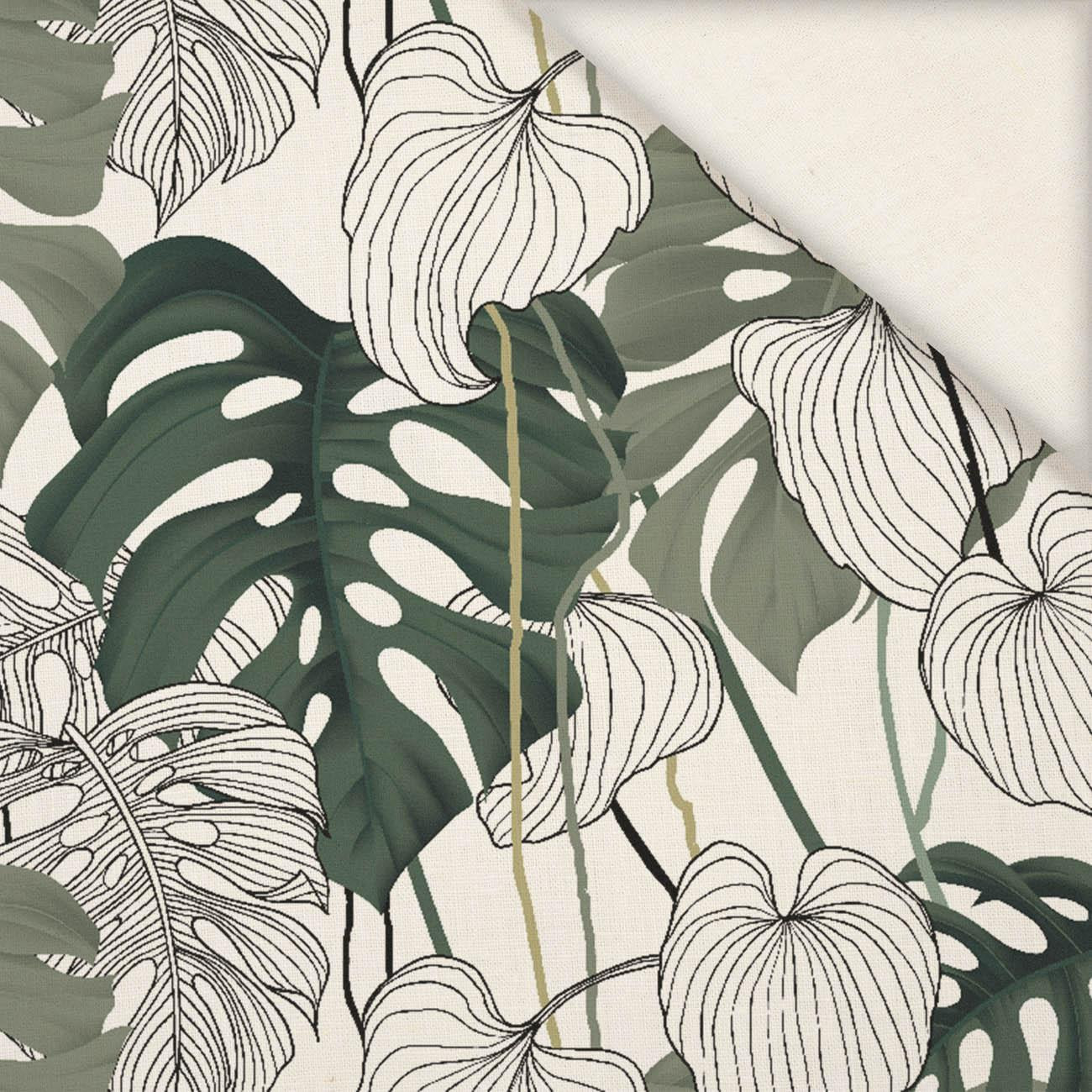 MONSTERA 3.0 - Linen 100%