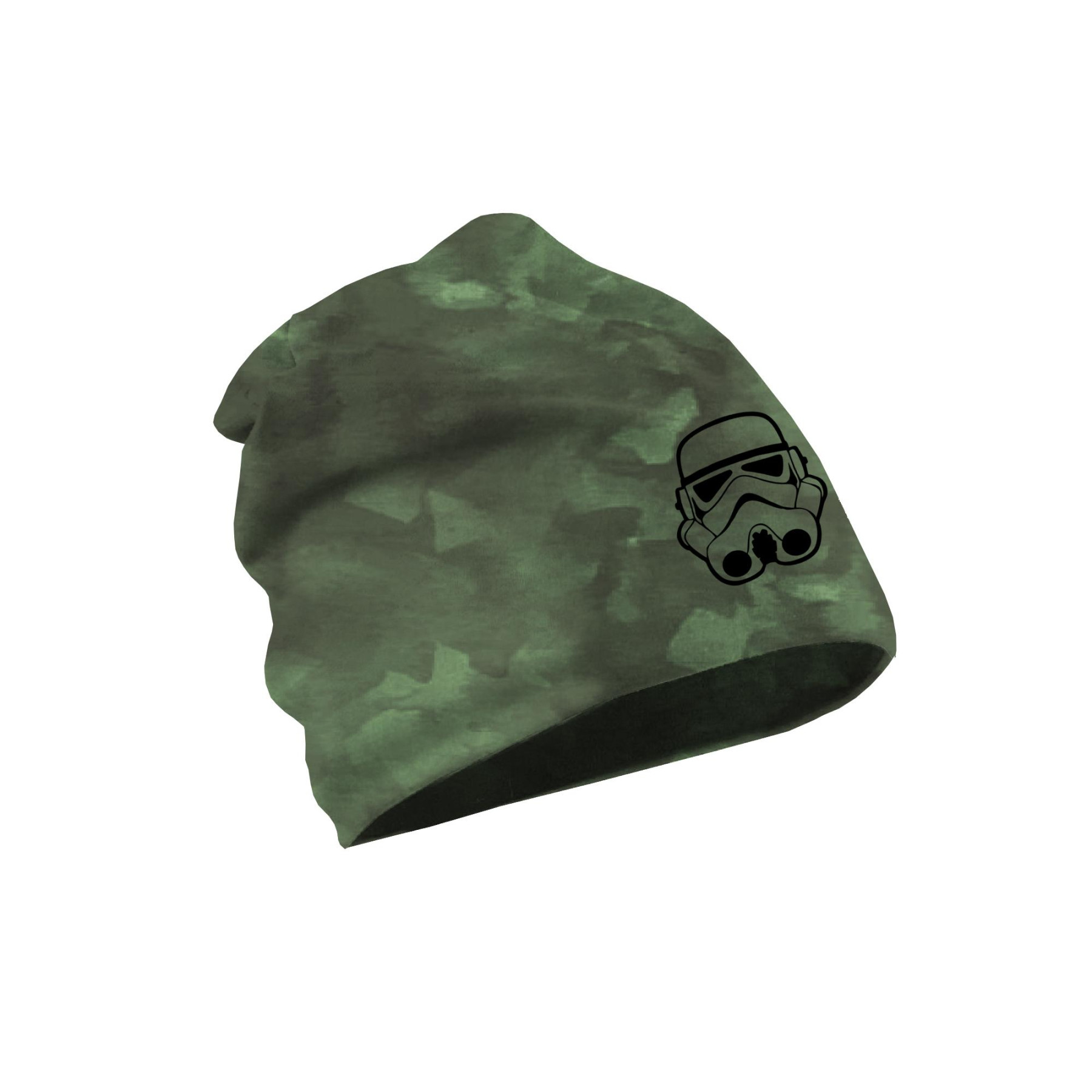 KID'S CAP AND SCARF (CLASSIC) - STORMTROOPER / CAMOUFLAGE pat. 2 (olive) - sewing set