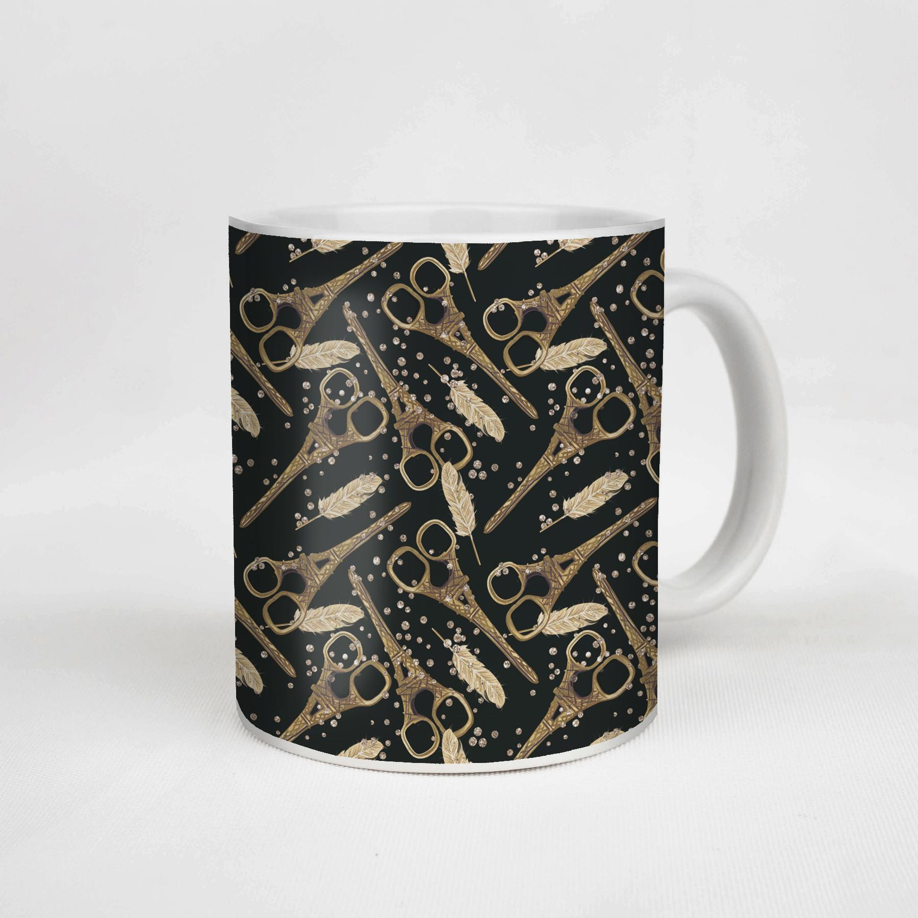 MUG WITH PRINT - PARISIAN SCISSORS