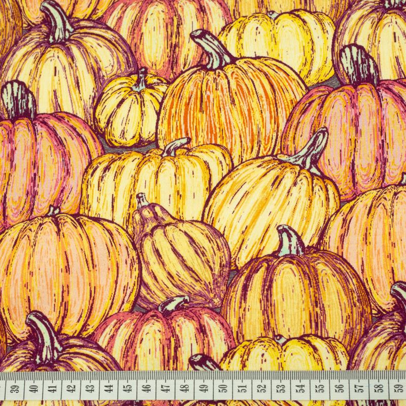 PUMPKINS - single jersey with elastane TE210