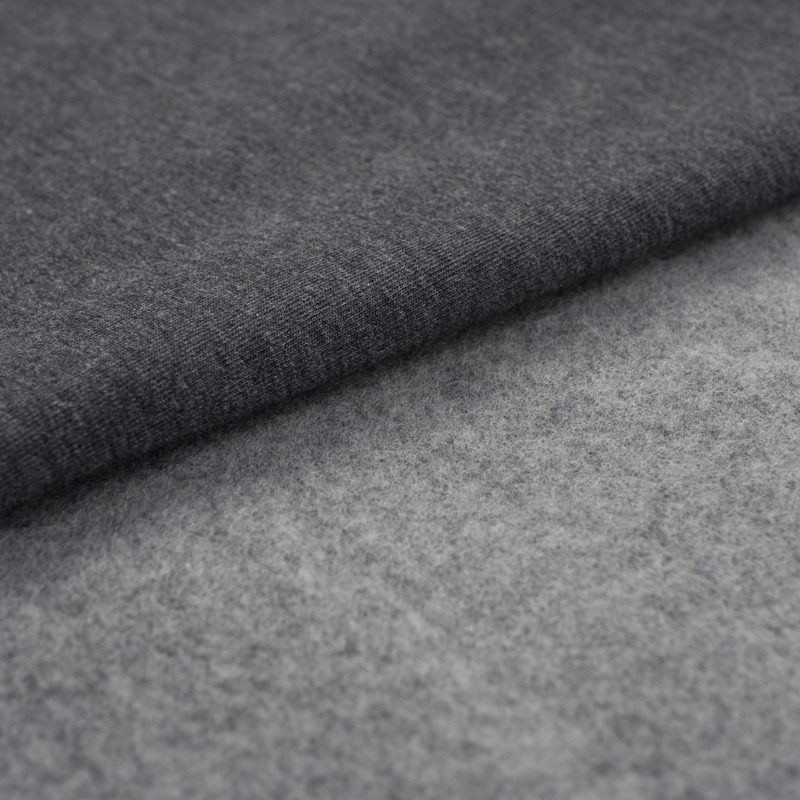 GRAPHITE - brushed knitwear with elastane 290g