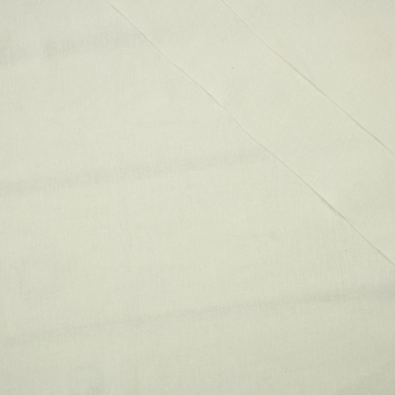 50cm - WHITE - Linen with viscose