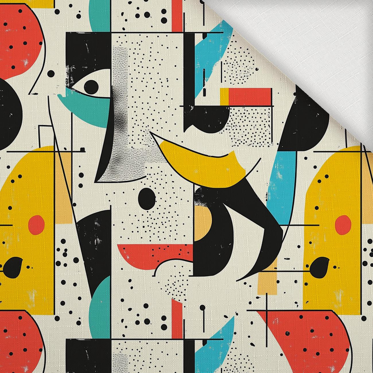 EYES WZ.5 - Woven Fabric for tablecloths