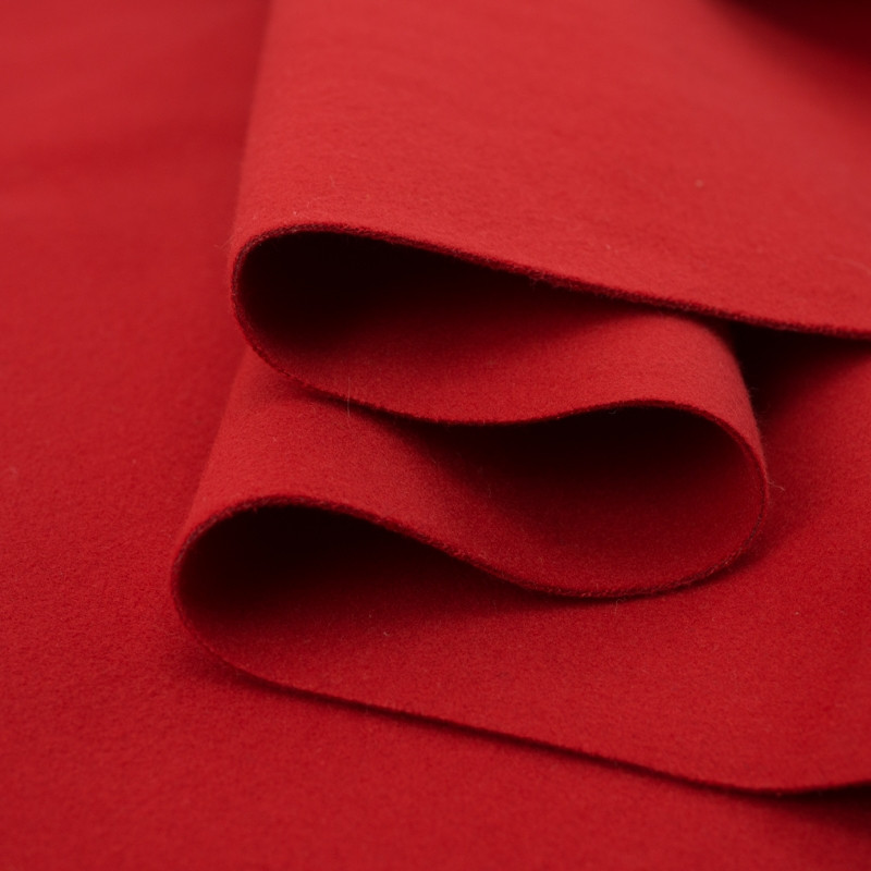 RED - Duffle fleece