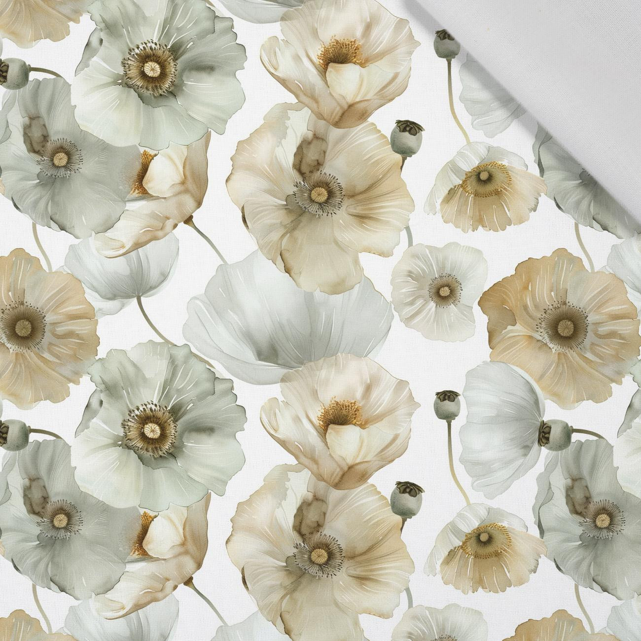 FLOWERS wz.18 - Cotton woven fabric