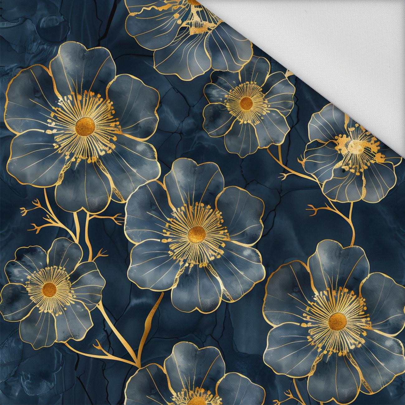 FLOWERS wz.20 - Waterproof woven fabric