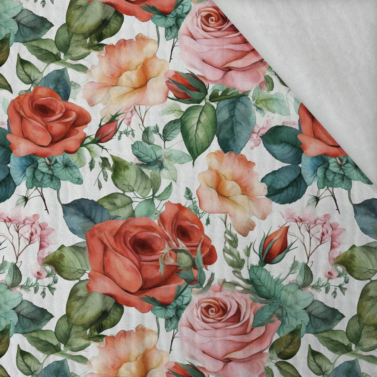 FLOWERS WZ.45 - Cotton muslin