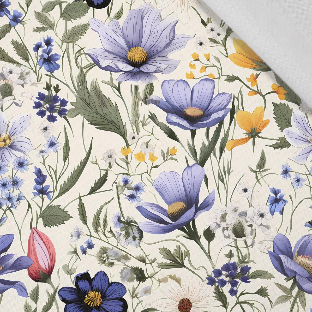 FLOWERS wz.4 - viscose woven fabric