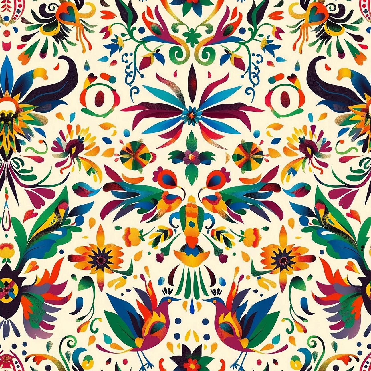 Folk Art wz.2 - Viscose jersey