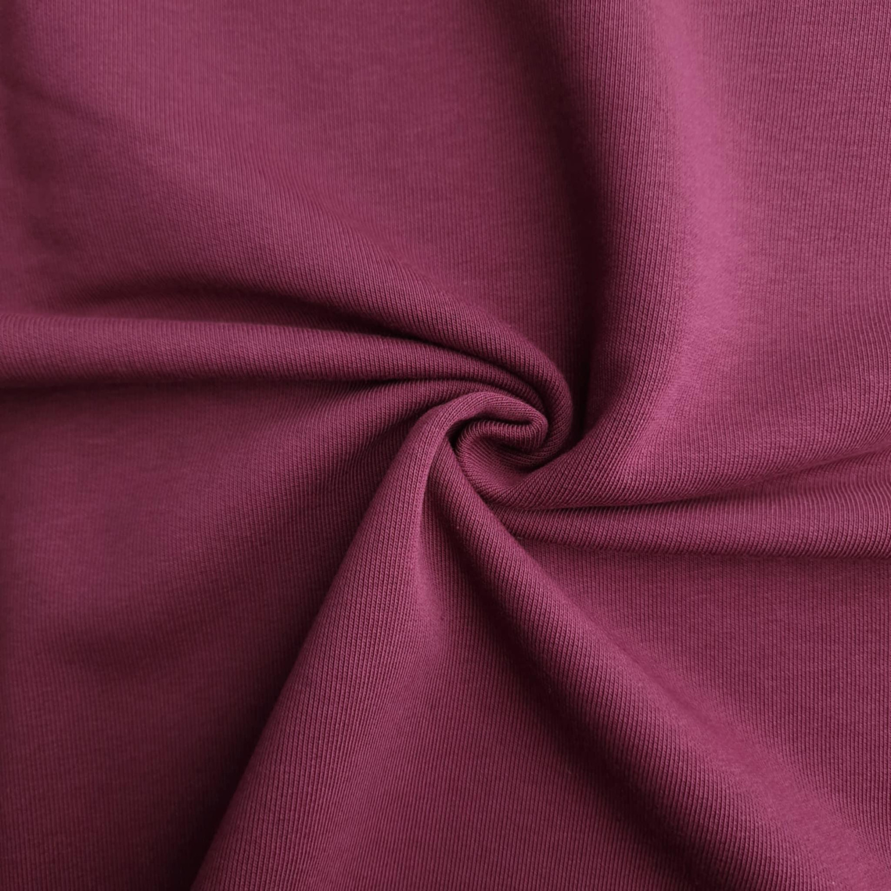 Thick looped knit (P290) - AUBERGINE (D-215) 