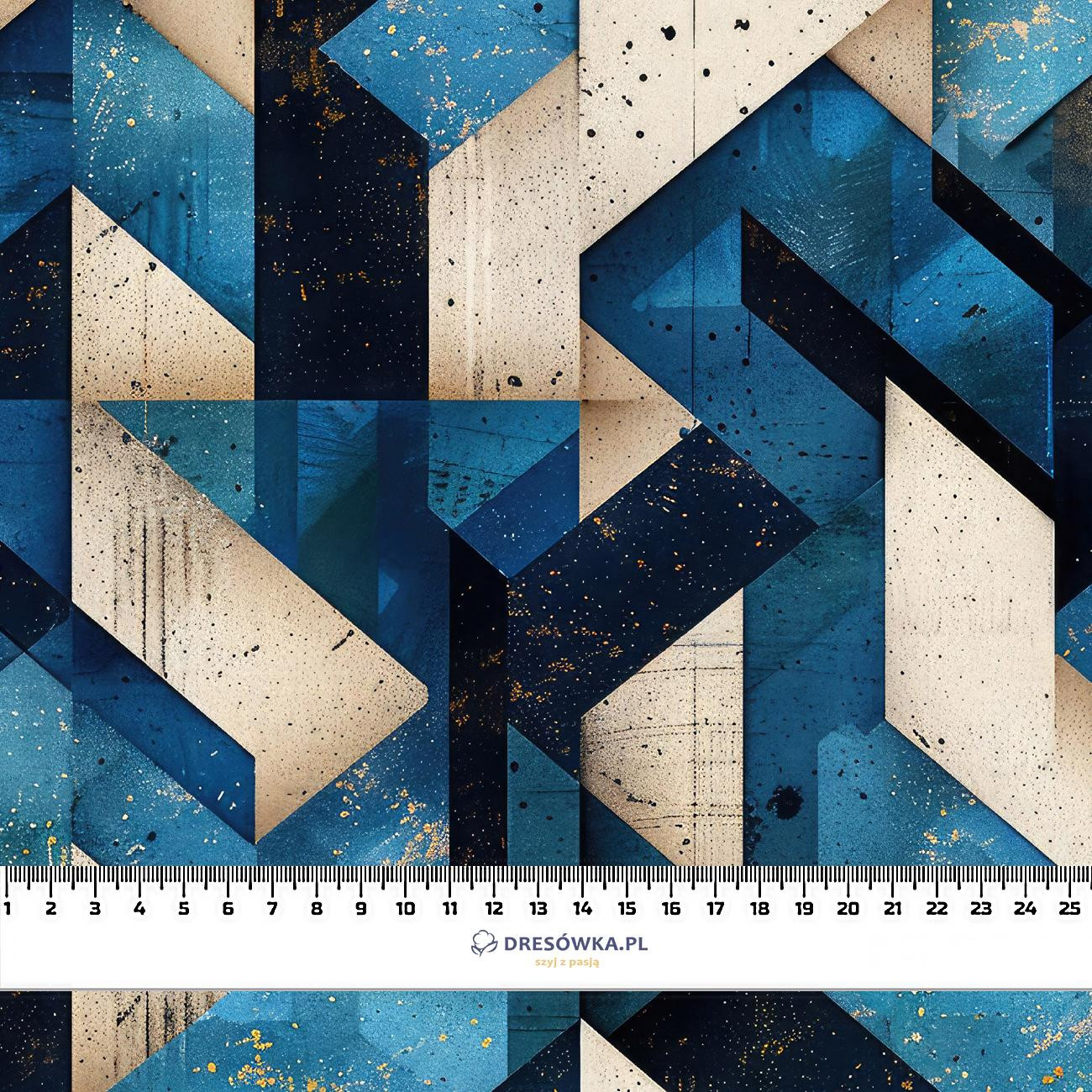 GEOMETRIC WZ. 2 - Waterproof woven fabric