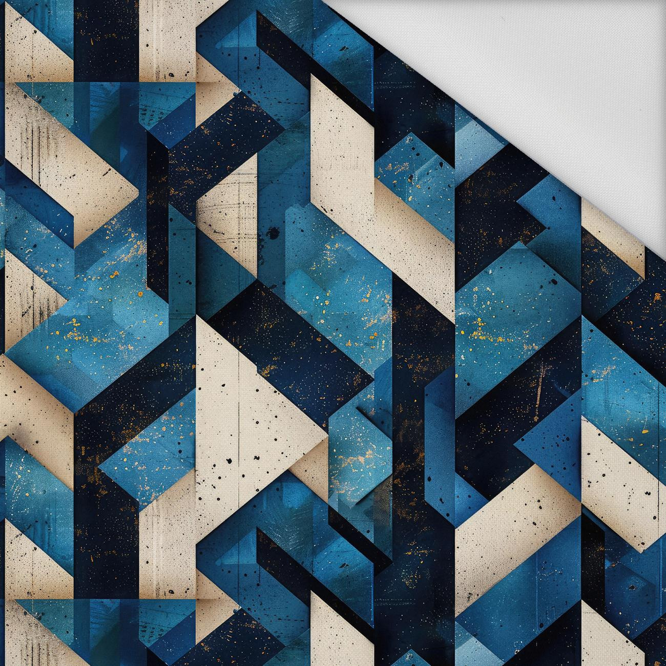 GEOMETRIC WZ. 2 - Waterproof woven fabric