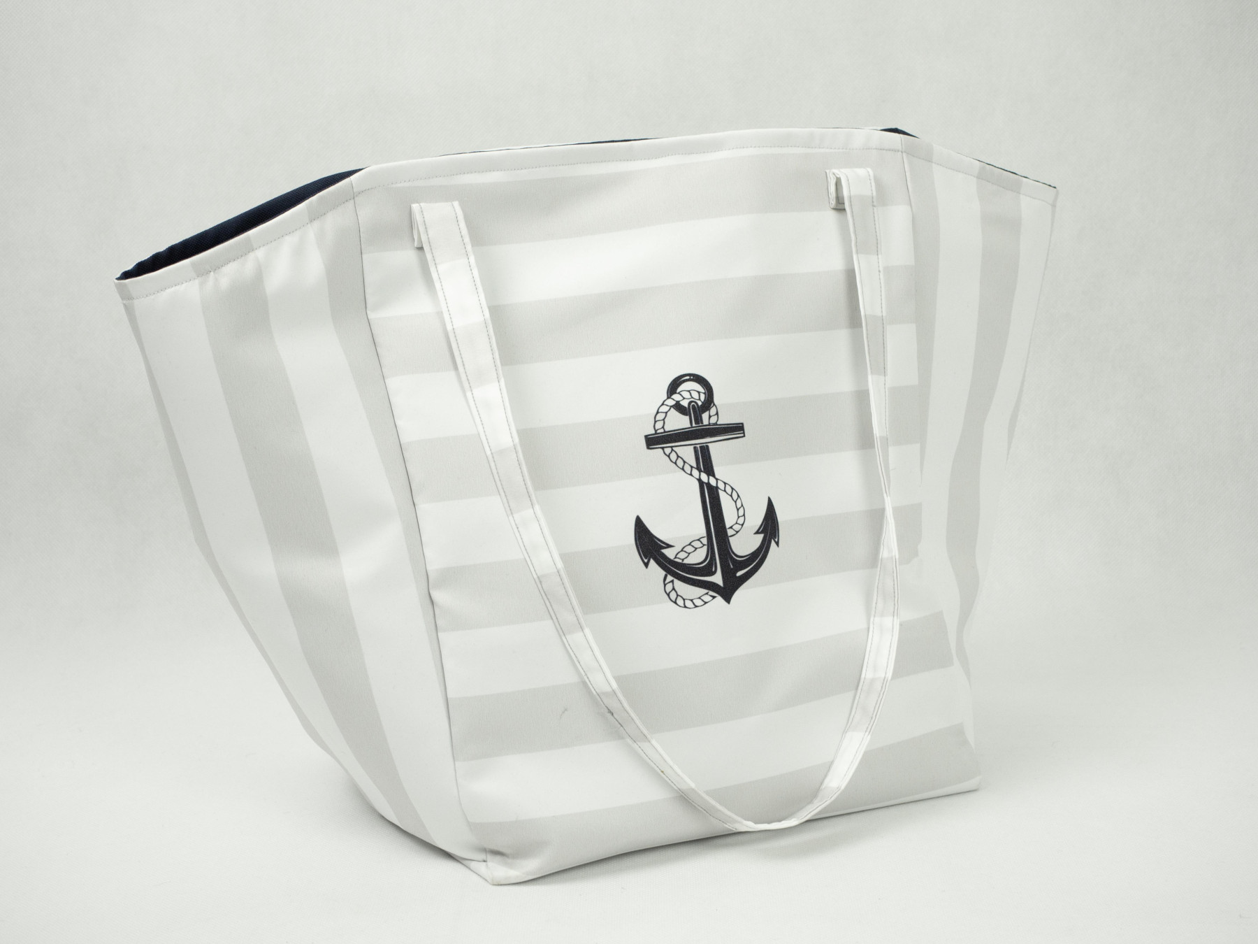 XL bag with in-bag pouch 2 in 1 - WHITE ANCHOR - sewing set