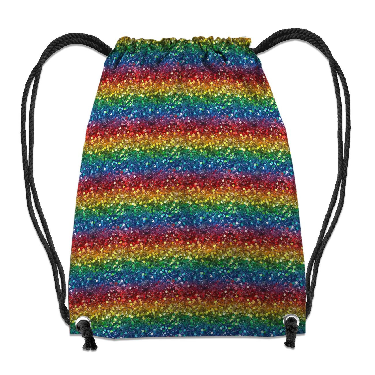 GYM BAG - HOLOGRAPHIC RAINBOW Pat. 2 - sewing set