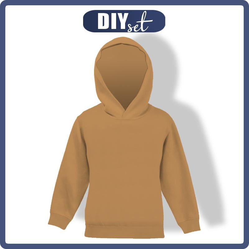 KID'S HOODIE (ALEX) - B-03 ICED COFFEE - sewing set