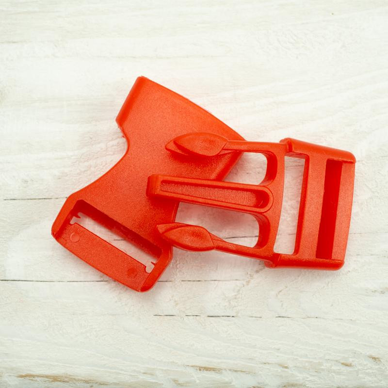 Plastic Side release Buckle P 20 mm - red