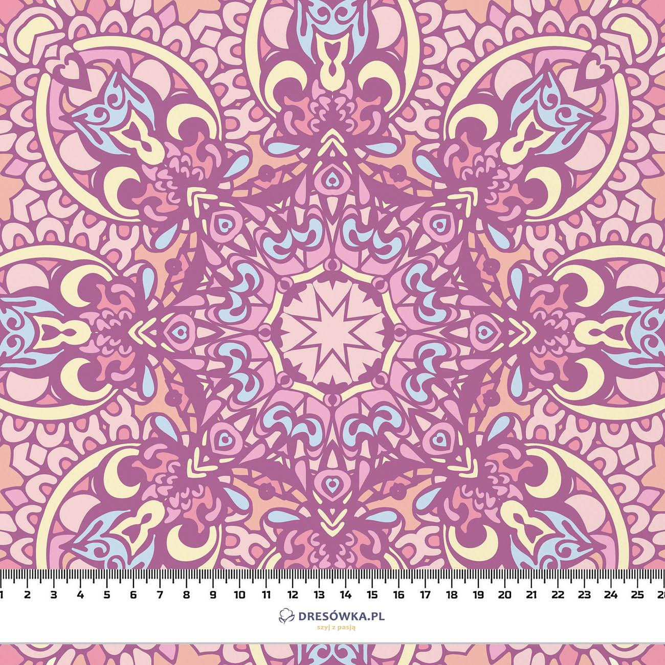 COLORFUL MANDALA pat. 2 - Bambusstoff 170g