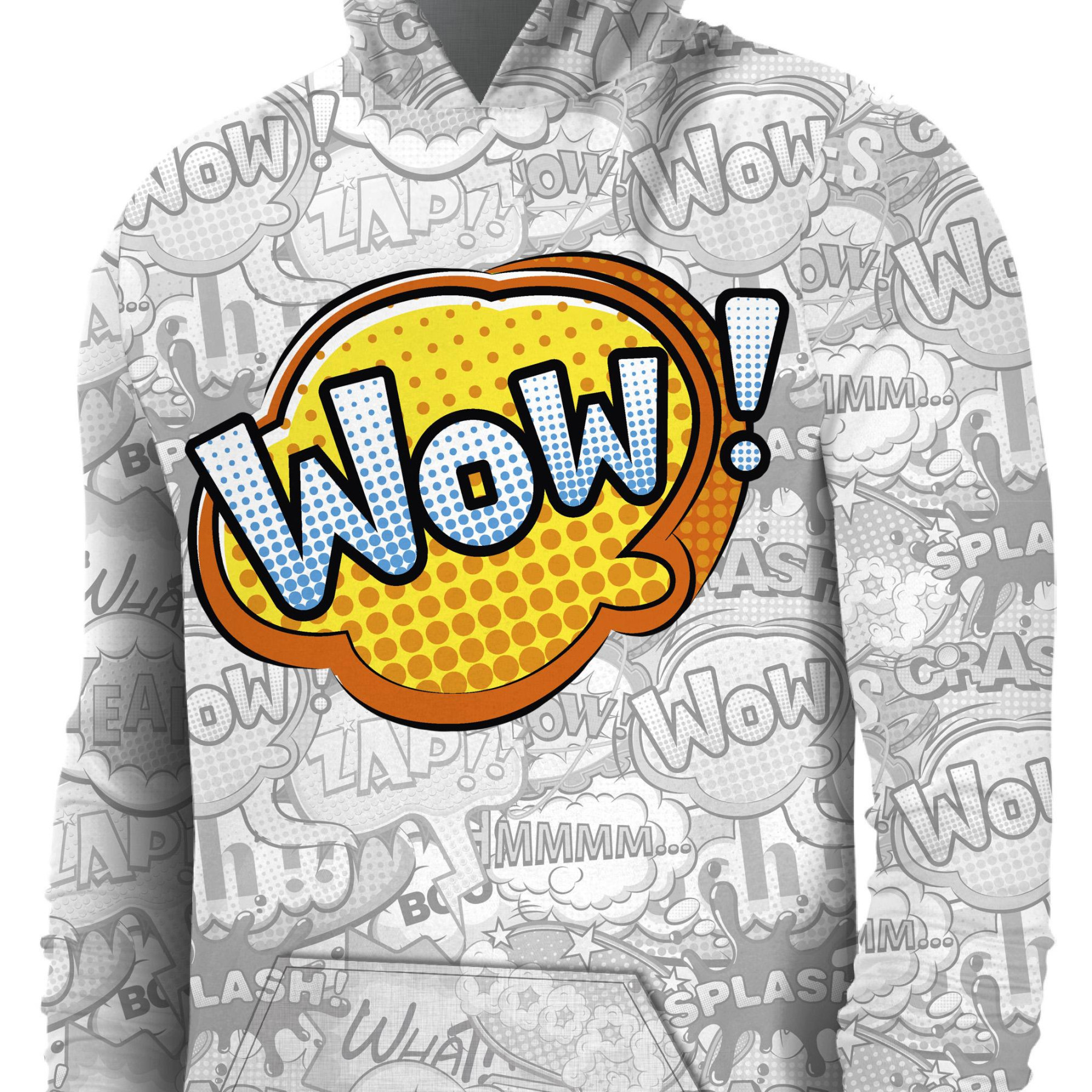 MEN’S HOODIE (COLORADO) - COMIC BOOK / wow - sewing set 