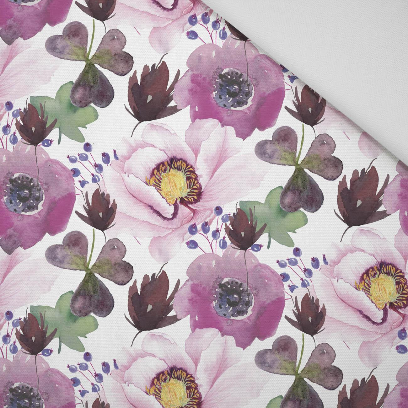 FLOWERS AND CLOVER (IN THE MEADOW) - Bambusstoff 170g