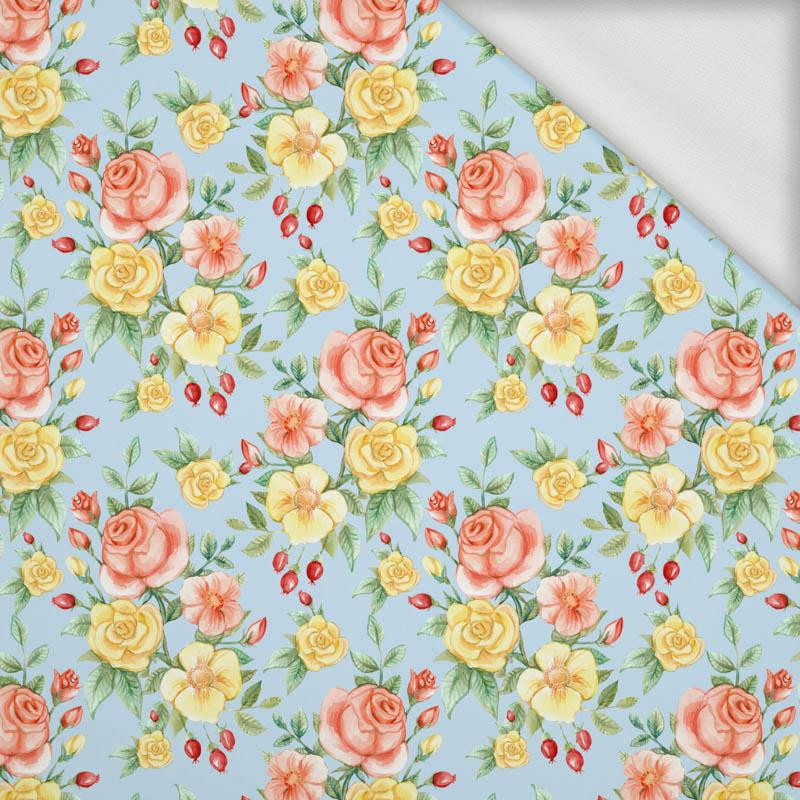 ROSES pat. 1 (colorful) - looped knit fabric