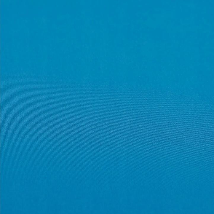 AZURE (BLUE) - T-shirt knit fabric 100% cotton T180