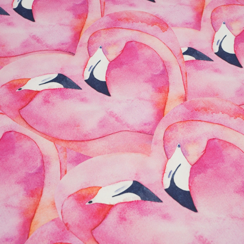 PINK FLAMINGOS - swimsuit lycra