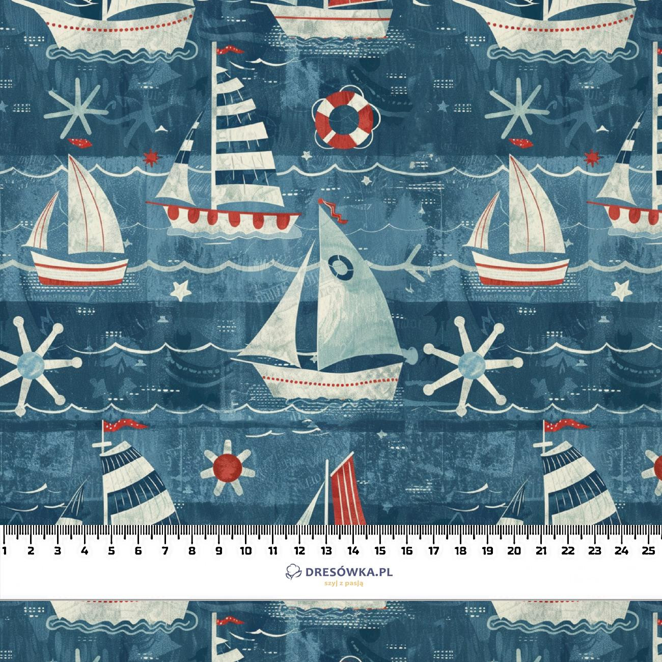 MARINE pat. 7 - Cotton woven fabric