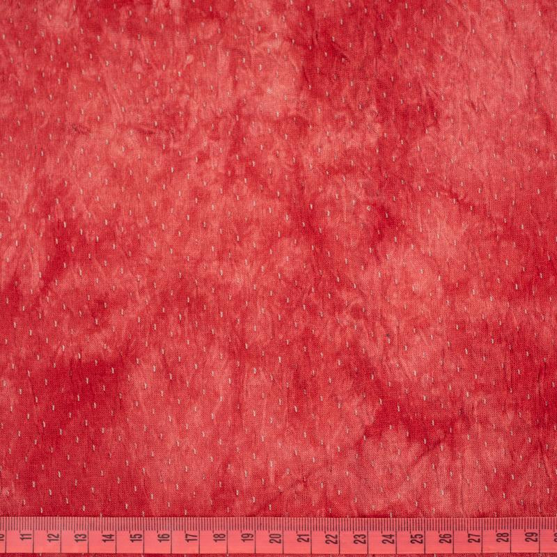 MARBLE / red used look jacquard
