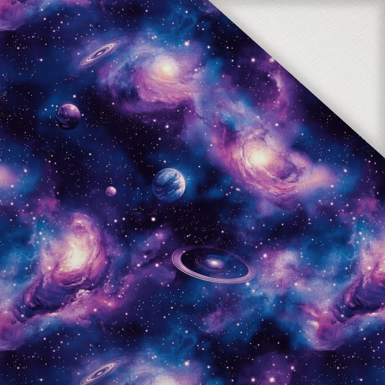 NEON GALAXY WZ. 2 - Woven Fabric for tablecloths