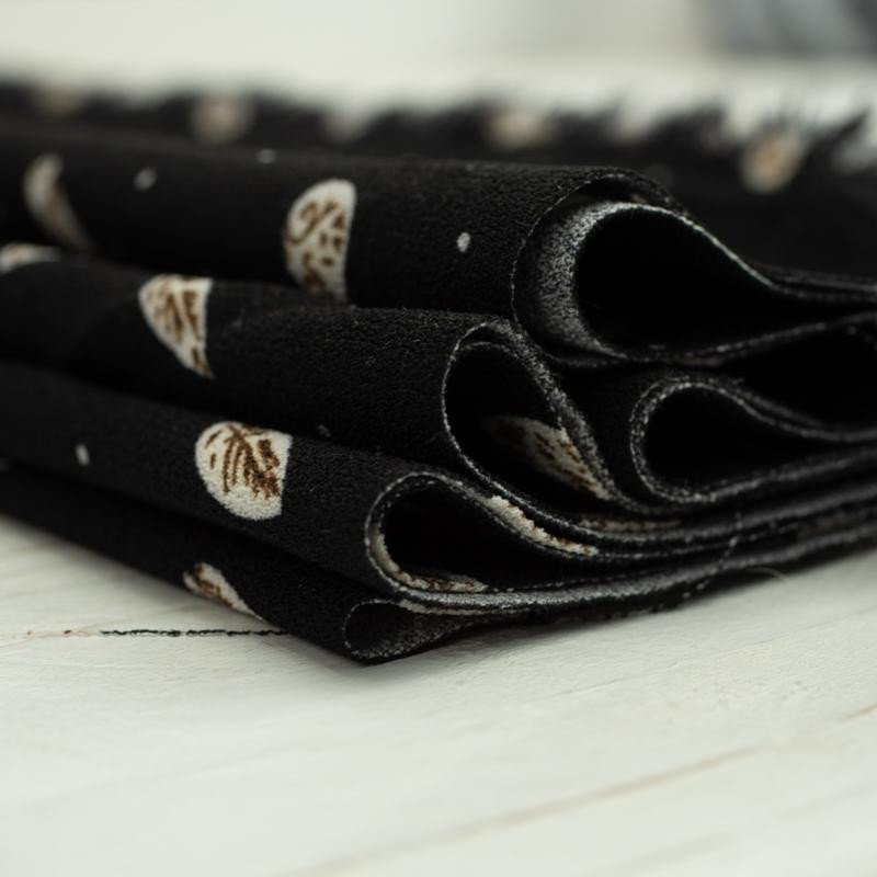 COFFEE / black - Clothing woven fabric 